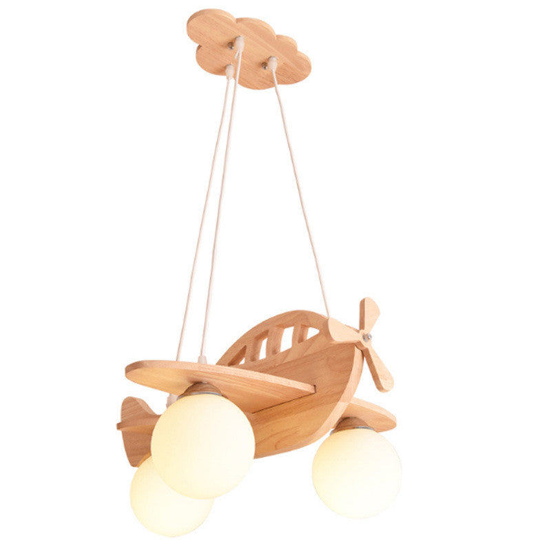 Modern Minimalist Airplane-shaped Chandelier In Children's Room by CABINSGATE SMART FURNITURE
