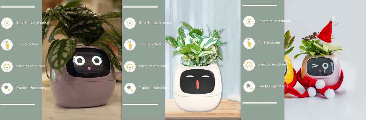 Smart Planter for Easy Plant Care: Enjoy Effortless Gardening with 49 Fun Expressions