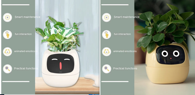 Smart Planter for Easy Plant Care: Enjoy Effortless Gardening with 49 Fun Expressions