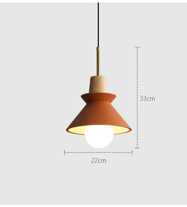 Creative Modern Danish Minimalist Bedroom Bedside Small Chandelier by CABINSGATE SMART FURNITURE