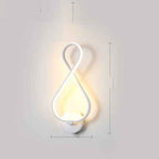 Nordic Minimalist LED Wall Lamp – Transform Your Bedroom Ambiance by CABINSGATE SMART FURNITURE