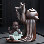 Elevate Your Experience with Our Ebony Ceremony Tea Set by CABINSGATE SMART FURNITURE