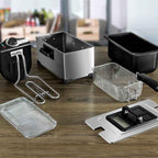 3L Electromechanical French Fryer - Effortless Frying at Home by CABINSGATE SMART FURNITURE