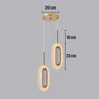 Elevate Your Space with the Simple Postmodern Chandelier by CABINSGATE SMART FURNITURE