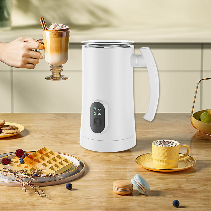 Transform Your Morning Routine with the Automatic Stainless Steel Milk Frother by CABINSGATE SMART FURNITURE