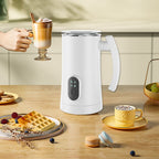 Transform Your Morning Routine with the Automatic Stainless Steel Milk Frother by CABINSGATE SMART FURNITURE