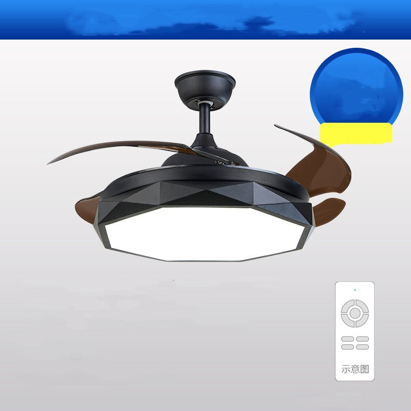 Simple Multifunctional Living Room Chandelier With Fan by CABINSGATE SMART FURNITURE