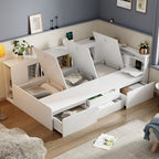 Multifunctional Children's Bed: Stylish Storage Solution for Growing Kids by CABINSGATE SMART FURNITURE