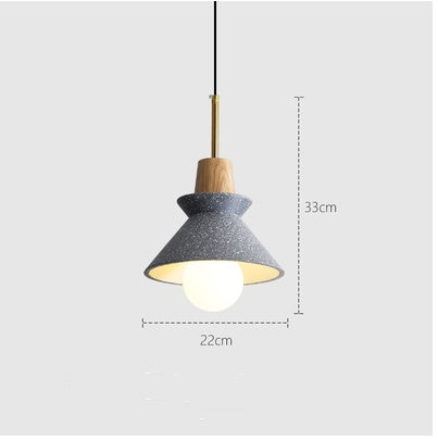 Creative Modern Danish Minimalist Bedroom Bedside Small Chandelier by CABINSGATE SMART FURNITURE