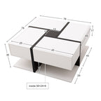 Modern Coffee Table with Storage - Elevate Your Living Space by CABINSGATE SMART FURNITURE