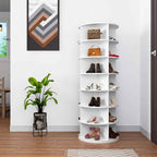 Transform Your Space with the 7 Tier Rotating Shoe Rack Tower by CABINSGATE SMART FURNITURE