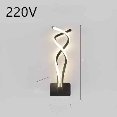 Nordic Minimalist LED Wall Lamp – Transform Your Bedroom Ambiance by CABINSGATE SMART FURNITURE