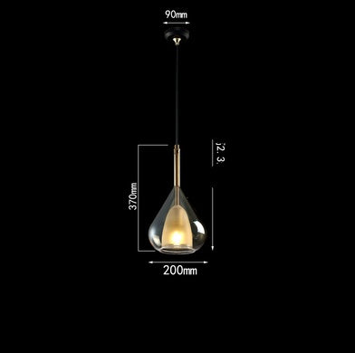 Modern Nordic Minimalist Original Design Home Dining Room Bedside Chandelier by CABINSGATE SMART FURNITURE