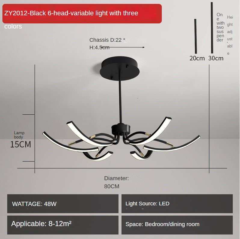 Modern Creative Personality Nordic Simplicity Chandelier by CABINSGATE SMART FURNITURE