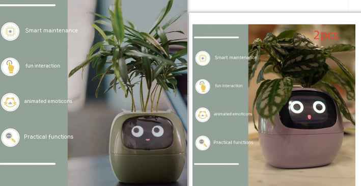 Smart Planter for Easy Plant Care: Enjoy Effortless Gardening with 49 Fun Expressions