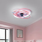 Intelligent Simple Ceiling Fan Chandelier with Remote Control by CABINSGATE SMART FURNITURE