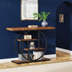 Chic Modern Console Table for Stylish Entryways and Living Spaces by CABINSGATE SMART FURNITURE