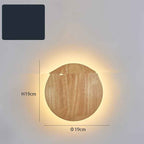 Illuminate Your Space with the Eco-Friendly Wall-Mounted Log Lamp by CABINSGATE SMART FURNITURE