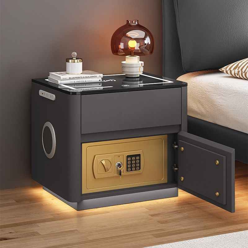 Smart Safe Bedside Table: Your Modern Multi-Functional Charging Companion by CABINSGATE SMART FURNITURE