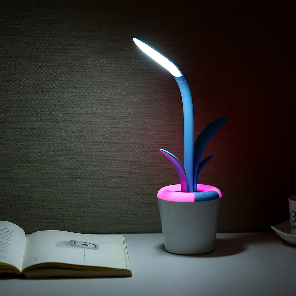 Transform Your Space with the USB LED Desk Lamp - Modern Eye Protection & Portable Design