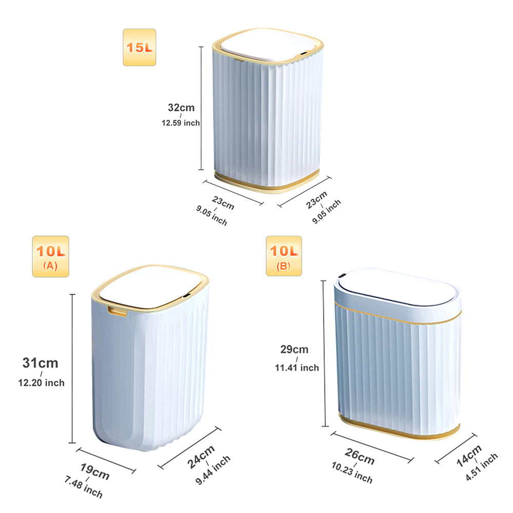 Smart Sensor Type Trash Can Household Toilet Restroom