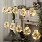 Transform Your Home with LED Christmas Curtain Lights – Enchanting Fairy Snowman Design by CABINSGATE SMART FURNITURE