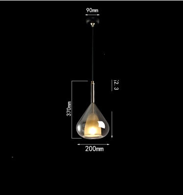 Modern Nordic Minimalist Original Design Home Dining Room Bedside Chandelier by CABINSGATE SMART FURNITURE
