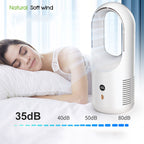 Bladeless Portable Fan: Experience Whisper-Quiet Comfort Anywhere by CABINSGATE SMART FURNITURE