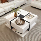 Modern Coffee Table with Storage - Elevate Your Living Space by CABINSGATE SMART FURNITURE