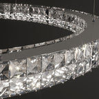 Light Luxury Style Crystal Chandelier Modern Simple Led by CABINSGATE SMART FURNITURE