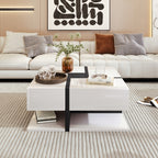 Modern Coffee Table with Storage - Elevate Your Living Space by CABINSGATE SMART FURNITURE