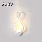Nordic Minimalist LED Wall Lamp – Transform Your Bedroom Ambiance by CABINSGATE SMART FURNITURE