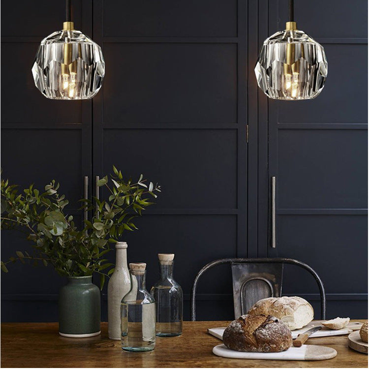 Modern Chandelier Simple Living Room Crystal Lamp by CABINSGATE SMART FURNITURE