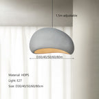 Modern And Simple Japanese Pendant Ceiling Light Cloud Chandelier by CABINSGATE SMART FURNITURE