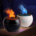 Flame Aroma Diffuser: Elevate Your Space with Soothing Aromatherapy and Humidity by CABINSGATE SMART FURNITURE