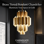 Luxury Creative Cross Shaped Chandelier by CABINSGATE SMART FURNITURE