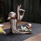 Elevate Your Experience with Our Ebony Ceremony Tea Set by CABINSGATE SMART FURNITURE