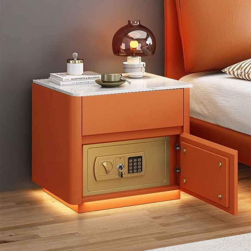 Smart Safe Bedside Table: Your Modern Multi-Functional Charging Companion by CABINSGATE SMART FURNITURE