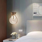 Modern Bedroom Bedside Acrylic Money Lucky Bag Shaped Chandelier by CABINSGATE SMART FURNITURE