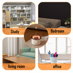 Transform Your Space with the Ultrasonic Aromatherapy Humidifier: Relaxing Mist & Soothing Flames by CABINSGATE SMART FURNITURE