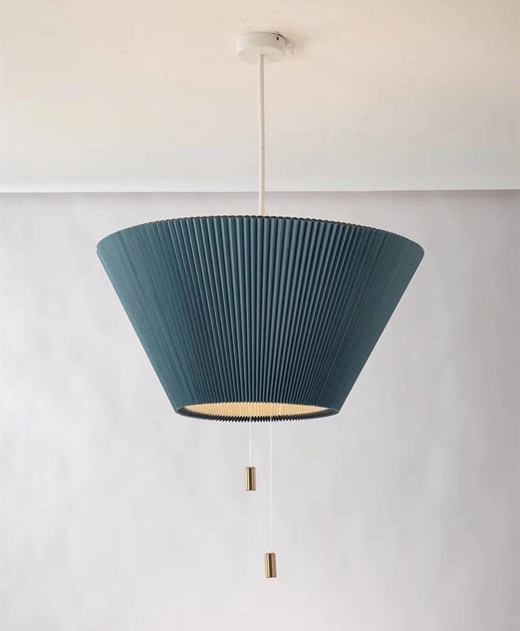 Modern Nordic Living Room Dining Room Pleated Deformation Chandelier by CABINSGATE SMART FURNITURE