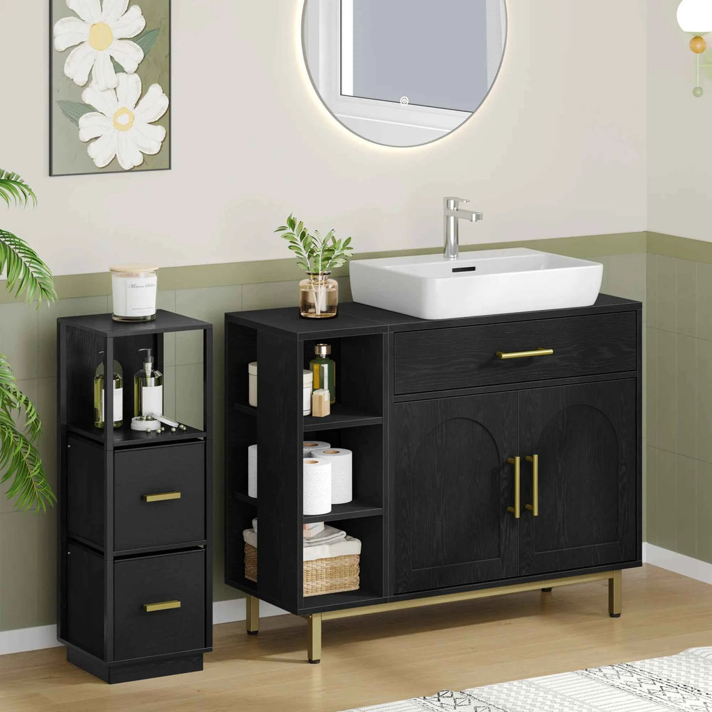 Transform Your Space with the Adjustable Bathroom Cabinet – Stylish & Functional Storage Solution by CABINSGATE SMART FURNITURE