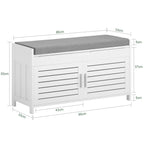 Elevate Your Entryway with Our Modern Shoe Bench with Storage by CABINSGATE SMART FURNITURE