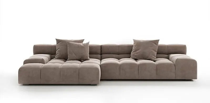 Elevate Your Living Space with the High End Rice White Sofa Set by CABINSGATE SMART FURNITURE