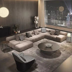 Elevate Your Living Space with the High End Rice White Sofa Set by CABINSGATE SMART FURNITURE
