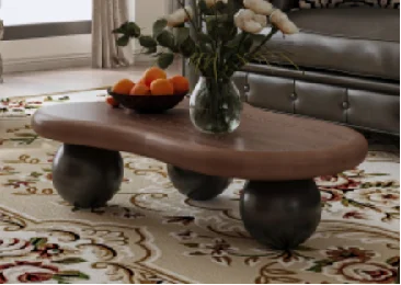 Transform Your Living Space with Our Scandinavian Style Coffee Table by CABINSGATE SMART FURNITURE