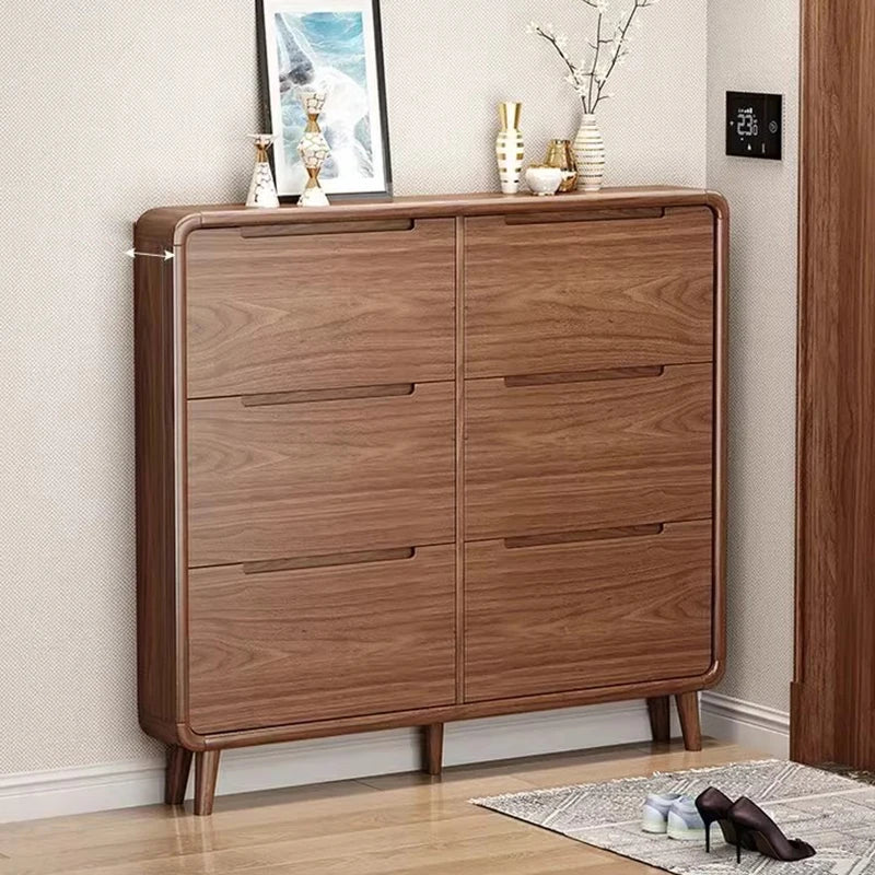 Modern Organizer Shoe Cabinet Storage Mobile Display Living Room Wooden Shoe Shelf Designer Archivadores Shoemakers Furniture