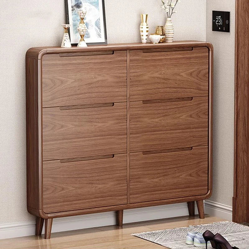 Modern Organizer Shoe Cabinet Storage Mobile Display Living Room Wooden Shoe Shelf Designer Archivadores Shoemakers Furniture