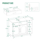 Transform Your Space with the Adjustable Bathroom Cabinet – Stylish & Functional Storage Solution by CABINSGATE SMART FURNITURE