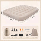 Ultimate Inflatable Camping Air Mattress - Comfort On-The-Go by CABINSGATE SMART FURNITURE